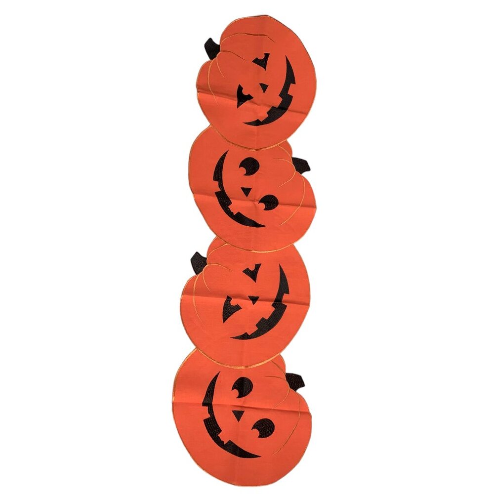 Pumpkin table runner halloween decoration fall